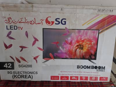 SG 42 Inch LED TV - Unused Box Pack - Boom Boom Series