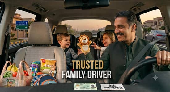 Driver and helper for house and family