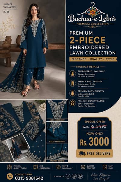 BATIK Unstitched Summer Collection