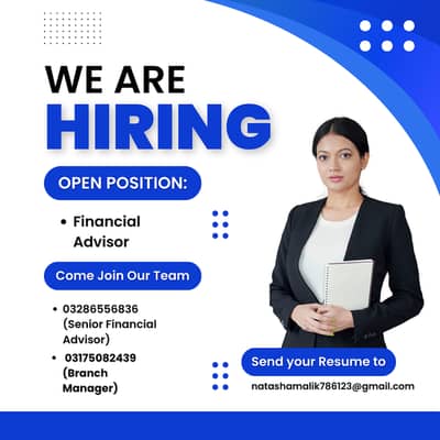 JOB OPPORTUNITY OPEN FOR BOTH MALE AND FEMALE