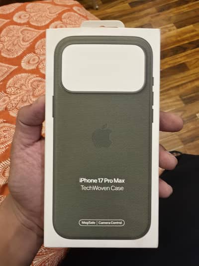 Original Apple iPhone 17 Pro Max Techwoven Case - Green