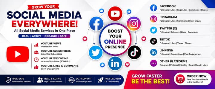 Social Media Growth Services