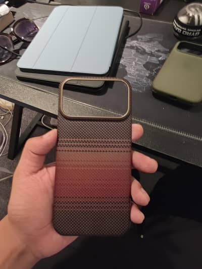 Authentic PITAKA Aramid Fiber Case for iPhone 17 Pro Max - Sunset