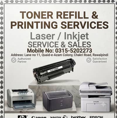 Printer Cartidge Reffiling & Services Printer