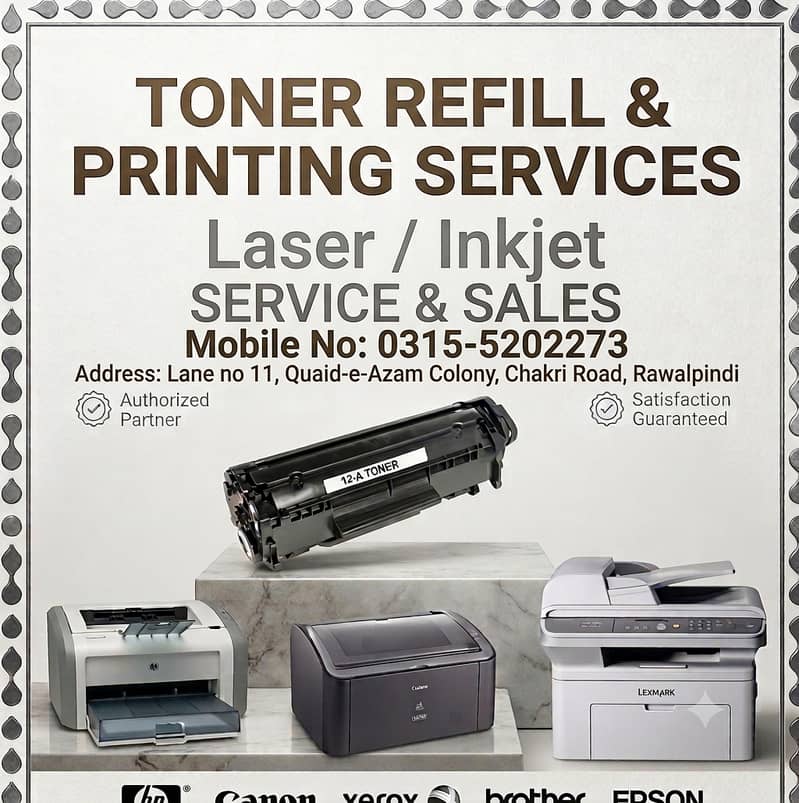 Printer Cartidge Reffiling & Services Printer 0