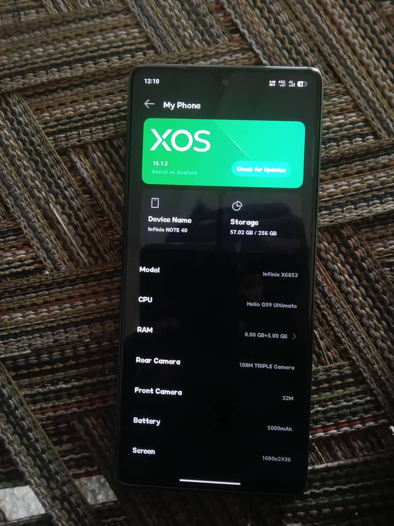 Infinix Note 40 7
