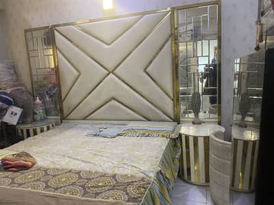 Bed set - Complete bedroom set - Luxury King size bed - Double bed set