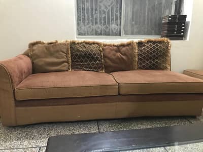 9-Seater Corner Sofa Set with Cushions | L Shape Sofa
