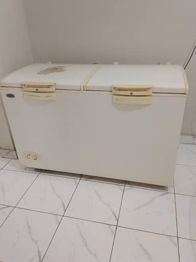 waves double door fridge and freezer two in one