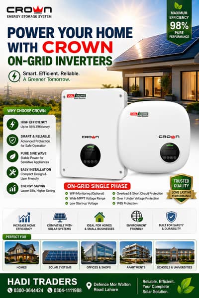 1.5 kw crown micro inverter/solar solution/goodwe