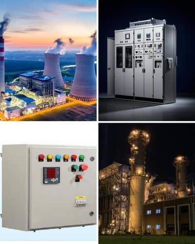 Switchgear Panels, Distribution Boxes, Industrial Automation, Storage