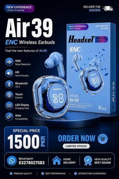 Air39 ENC Wireless Earbuds