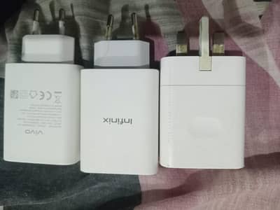 vivo+oppo+infinix/18+33+33+20 watt original charger