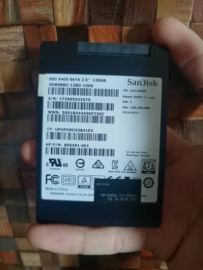 128 Gb SSD Original Sandisk
