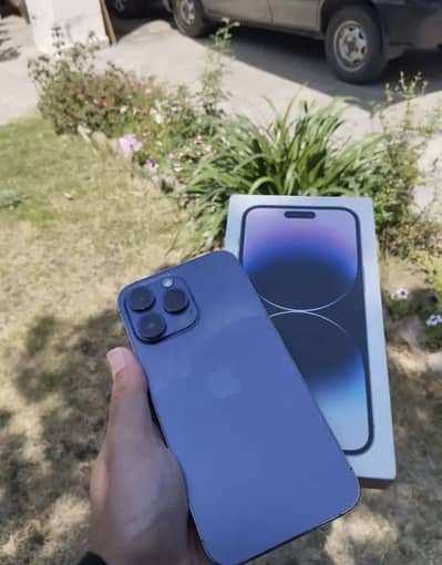 iphone 14 pro max with box