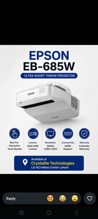 AXON SMART INTERACTIVE TOUCH BOARDS WITH PROJECTORS COMPLETE SETUP