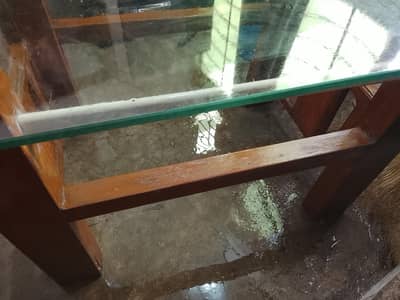 wooden table