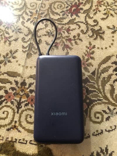 Xiaomi 33w 20,000mah powerbank integrated type c cable