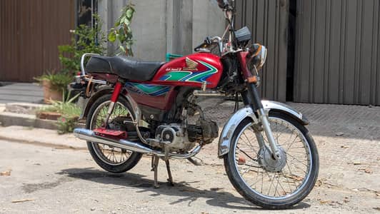 Honda CD 70, 87,000 final price