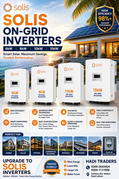 solis 3kW Solar Inverter/goodwe/crown/knox/inverex/solarmax