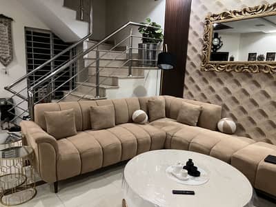 Brand new condition L shape sofa set
