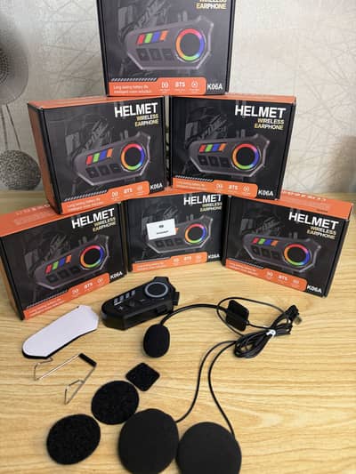 Helmet Wireless Earphone K06A – Bluetooth Helmet