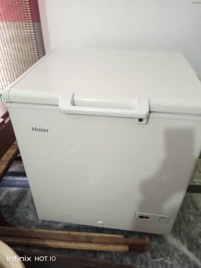Haier single door deep freezer for sale excellent condition