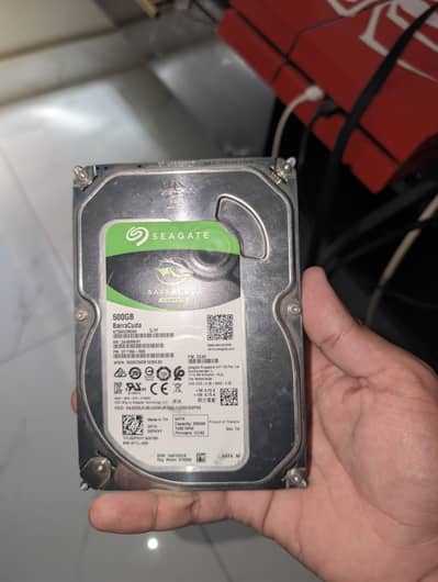 Hard drive Seagate Barracuda 500GB Desktop HDD - 100% Health