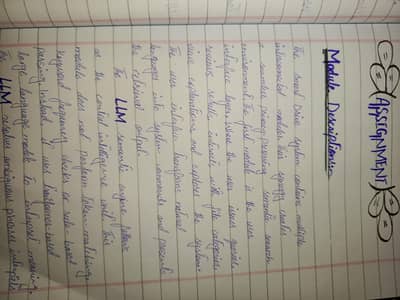 Assignment writing