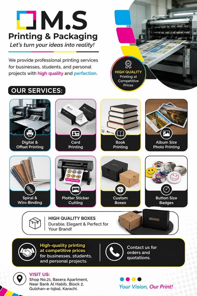Digital Printing, Offset Printing & Custom Packaging 7