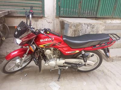 Suzuki 110 one hand use