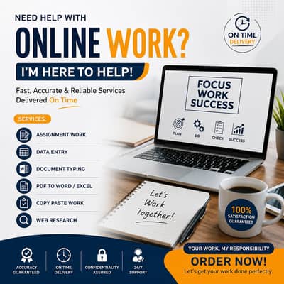 Fast, Affordable & Professional Online Work Services