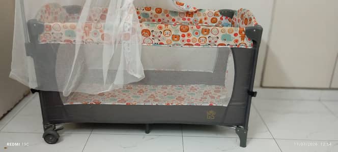 playpen cum baby cot