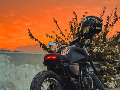 Suzuki GS 150 fully modified