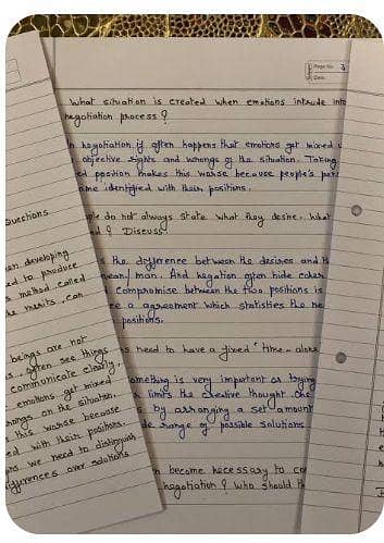 Assignment writtting