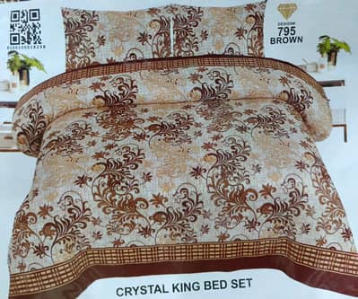 THE CRYSTAL KING BED SEETS ARE HERE