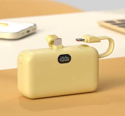 Anker Nano 3 Charger, Power Bank, Data Cable 100 % Orignal
