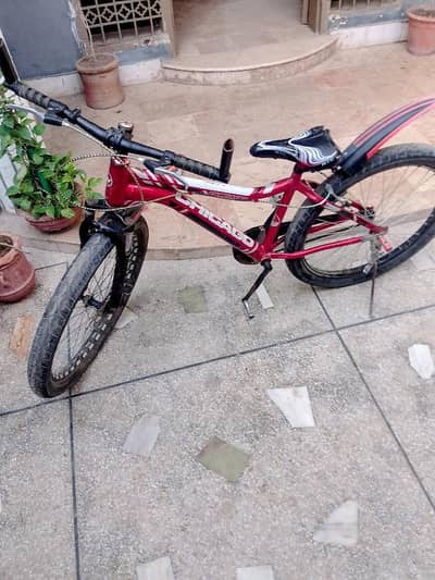 Chicago kids bicycle in red color