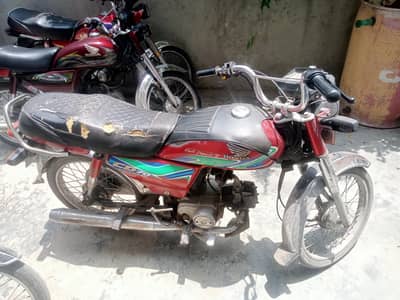 Honda 70cc bike sale all okay biometric available