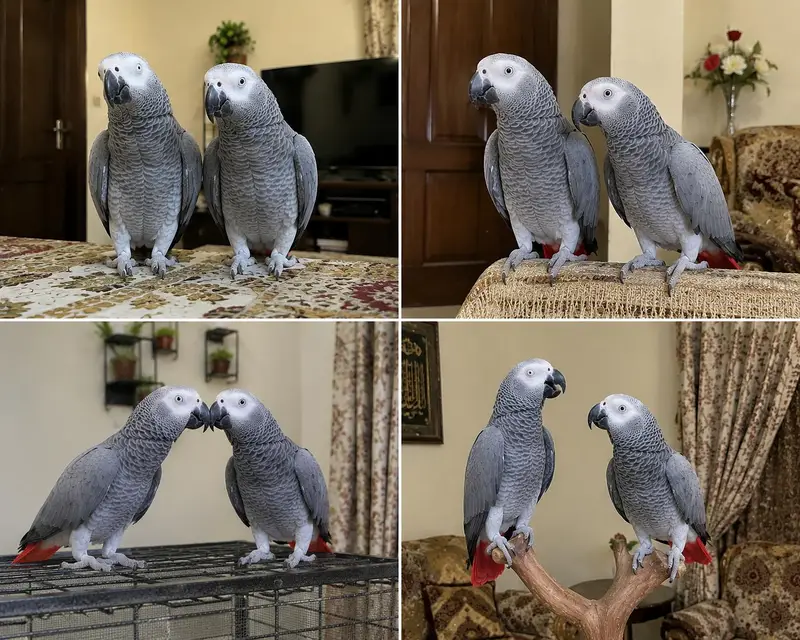 African Grey parrots for sale — photo 2