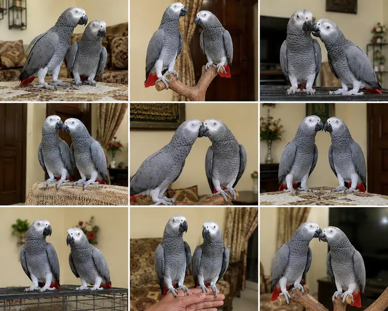 African Grey parrots for sale — photo 3