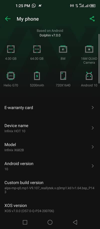 Infinix Hot 10