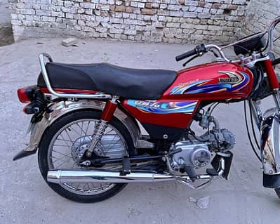 United bike for sale 24 model like a new condition all Punjab number