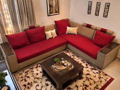 L- shaped sofa Set | Good Condition | Comfortable & Affordable