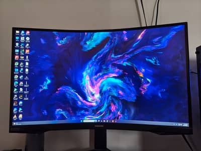 Samsung Odyssey G7 27" 240Hz QHD Curved Gaming Monitor