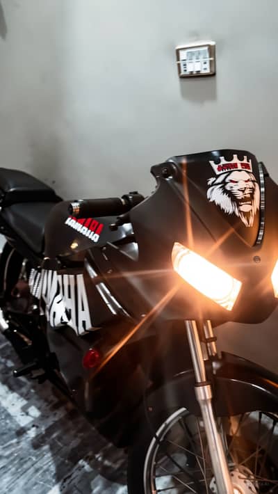 Ravi piagoo (Modiefied YAMAHA heavybike loOk)