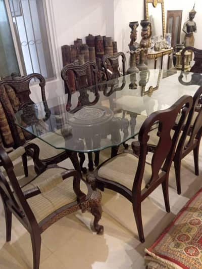 wooden and metal 8 seater 6 seater dining tables available sheesham