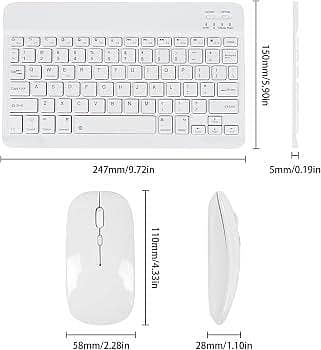 Wireless Bluetooth Keyboard & Mouse 2