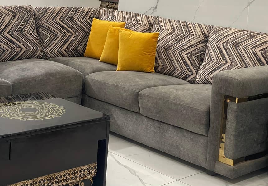 L shaped sofa 1