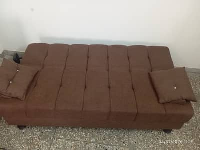 Sofa Cum Bed | Folding Sofa Bed | Fabric Sofa | 3 Seater Sofa